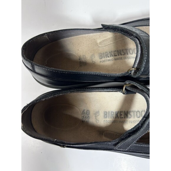 BIRKENSTOCK Iona Black Leather Mary Janes Shoes EU 40 US 9-9.5 - Picture 11 of 11
